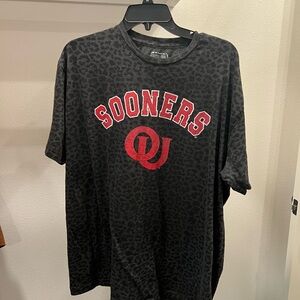 Sooners Graphic Women's Black Short Sleeve Tee